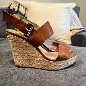 Michael Kohrs platform wedge sandals